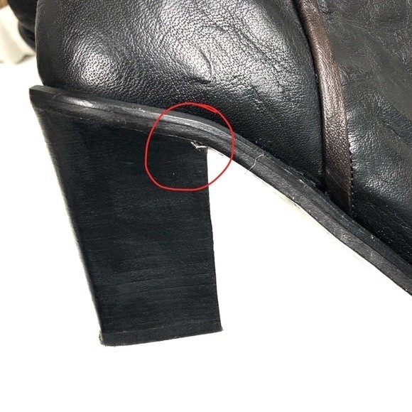 Free People Barclay Western Black Ankle Boots - Picture 12 of 13